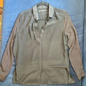 All Saints 100% Silk Blouse, sz 4